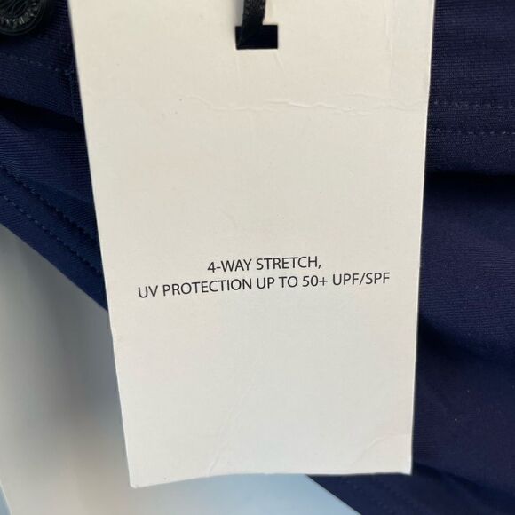 NWT DKNY Navy Blue Tankini and Matching Bottoms Size 6 - Picture 11 of 11